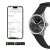 Withings Scanwatch 2 / 42mm (Activity, Sleep Tracker, ECG, Temperature, SPO2 / Stainless steel, fkm wristband, sapphire glass) - Black