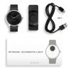 Withings Scanwatch Light / 37mm (Activity, Sleep Tracker / Stainless steel, fkm wristband, sapphire glass) - Black