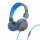 JLAB JBuddies Studio Kids Wired Headphones - Grey/Blue