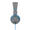 JLAB JBuddies Studio Kids Wired Headphones - Grey/Blue