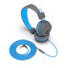 JLAB JBuddies Studio Kids Wired Headphones - Grey/Blue