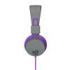 JLAB JBuddies Studio Kids Wired Headphones - Grey/Purple