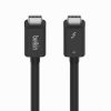 Belkin CONNECT Thunderbolt 4 Cable, 2M, Active Active Cable 2m - Black