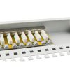 Equip Patch panel - 327316 (16 port, Cat5e, 1U, árnyékolt, szürke)