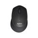 Logitech M330 Silent Plus - Fekete