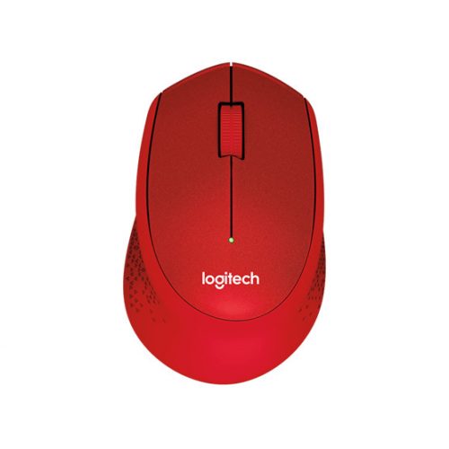 Logitech M330 Silent Plus - Piros