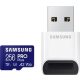 SAMSUNG SD kártya PRO PLUS with Reader (Blue Wave) 256GB