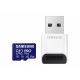 SAMSUNG SD kártya PRO PLUS with Reader (Blue Wave) 512GB