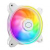 Cooler Master - Case Fan - 12cm - MasterFan MF120 Halo2 - Fehér - MFL-B2DW-21NP2-R2