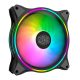 Cooler Master - Case Fan - 14cm - MasterFan MF140 Halo RGB - MFL-B4DN-15NPA-R1