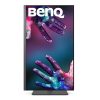 BenQ Monitor 31,5" - PD3205U (IPS, 16:9, 99% sRGB, 3840x2160, 5ms, 350cd/m2, HDMI, DP, USB, Speaker, Pivot, mag.áll.)