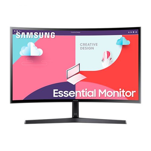 Samsung Monitor 23,5" - S24C360EAU (VA, 1920x1080, 16:9, FHD, 75HZ, 250cd/m2, 4ms, Curved)