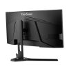 ViewSonic Monitor 34" - VX3418-2KPC (VA, 21:9, 3440x1440, 1ms, 300cd/m2, 144Hz, HDMI, DP, VESA, SPK, fekete, ívelt)