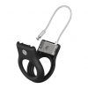 Belkin Secure Holder w Wire Cable - Airtag - Black