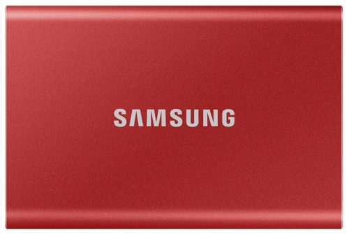 SAMSUNG SSD T7 external, USB 3.2, 2TB, Metallic Red