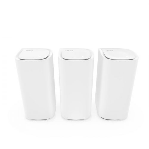 Linksys Velop MX6203 Tri-Band Mesh WiFi 6E System, 3-Pack