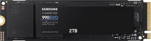 SAMSUNG SSD 990 EVO, PCIe 4.0, NVMe 2.0, M.2, 2TB, 600 TBW