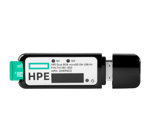 HEWLETT PACKARD ENTERPRISE 32GB microSD RAID 1 USB Boot Drive