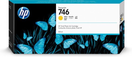 HP P2V79A Patron Yellow 300ml No.746 (Eredeti)