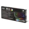 Spirit of Gamer Billentyűzet - PRO-K5 (105 gomb, Fém felső rész, RGB LED, USB, 19 anti-ghost, fekete, magyar)