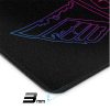 Spirit of Gamer Egérpad - Darkskull Mouse Pad - King Size (430 x 330 x 3mm; varrott szélek; fekete)