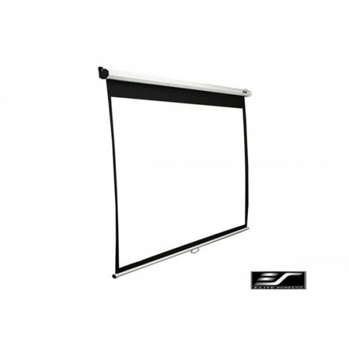 EliteScreens 100" (4:3) manuális fali vászon M100NWV1 (203 x 152 cm, Fehér váz)