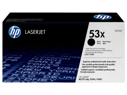 HP Q7553X Toner Black 7.000 oldal kapacitás No.53X