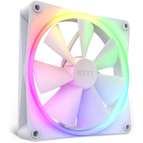 NZXT F140 RGB Duo - 140mm - fehér - RF-D14SF-W1 (single pack)