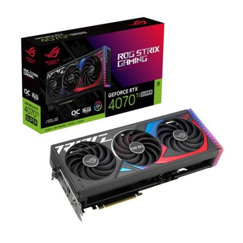 ASUS NVIDIA RTX 4070 Ti SUPER 16GB GDDR6 - ROG-STRIX-RTX4070TIS-O16G-GAMING