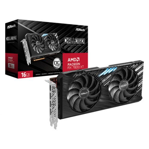 ASRock AMD Radeon RX 7800 XT 16GB GDDR6 - RX 7800 XT Challenger 16G OC