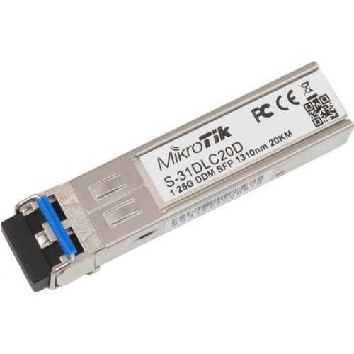 MikroTik SFP modul 1,25G SM 20km