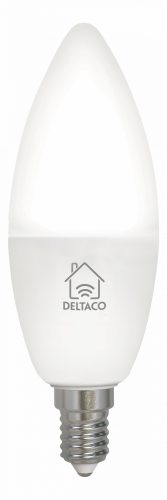 Deltaco SMART HOME SH-LE14CCTC E14, gyertya, szabályozható Izzó