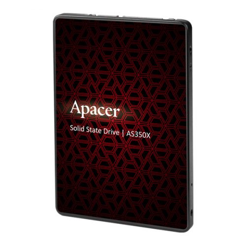 Apacer SSD AS350X Series Panther - 512GB AP512GAS350XR-1 (SATA3, Olvasás: 560 MB/s, Írás: 540 MB/s)