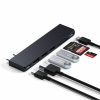 Satechi PRO HUB SLIM (1xUSB4,1xHDMI,2xUSB-A,SD/MicroSD,UHS-I up to 104MB/s, SD/SDHC/SDXC up to 2TB,1xUSB-C) - Midnight Black