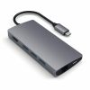Satechi Aluminium Type-C Multi-Port Adapter (HDMI 4K,3x USB 3.0,MicroSD,Ethernet V2) - Space Grey