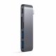 Satechi Aluminium Type-C Passthrough USB Hub (3x USB 3.0,MicroSD) - Space Grey