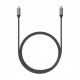 Satechi USB4 C-To-C Braided Cable 40 Gbps 80cm - szürke