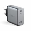 Satechi 100W USB-C PD Wall Charger Gallium Nitride (GaN) charging - asztroszürke