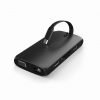 Satechi USB-C On-the-go Multiport adapter (1xHDMI, 1xVGA, 1x USB-C PD, 1xGigabit Ethernet, 2x USB-A, 1xUSB-C, Micro/SD) - Black