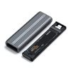 Satechi USB-C NVME & SATA SSD Enclosure USB-C (SSD not included) Solid State Drives size 2242/2260/2280 - Grey