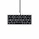 Satechi Slim W1 USB-C BACKLIT Wired Keyboard - US - Space Grey