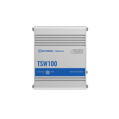 Teltonika TSW100 Ipari PoE+ Ethernet switch