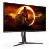 AOC 28" U28G2XU2/BK gaming monitor - IPS PIVOT