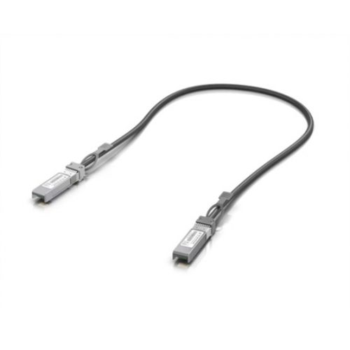 Ubiquiti DAC kábel SFP28, fekete, 0,5m