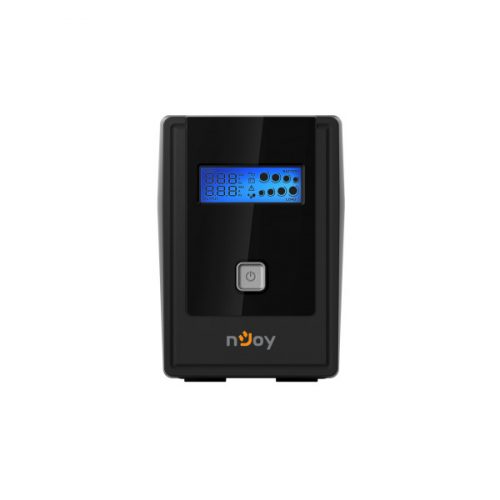 NJOY Szünetmentes  650VA - Cadu 650 (2 Schuko, line-interaktív, USB menedzsment, RJ11/45 vonalvédelem(1Gb/s), fekete)