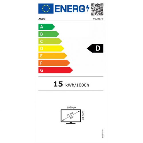 Asus 23.8" monitor - Eye Care Adaptive-Sync - IPS (VZ24EHF)