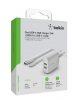 Belkin BOOST CHARGE 24w USB-A Dual  Wall Charger w/ 1m  A-C - White