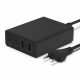 Belkin 108W 4-Ports USB GaN Desktop Charger (Dual C and Dual A) and 2M Cord - fekete