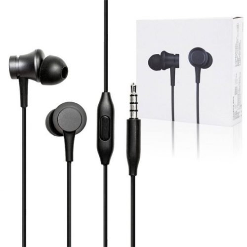 Xiaomi Mi In-Ear Headphones Basic mikrofonos fülhallgató, fekete - ZBW4354TY