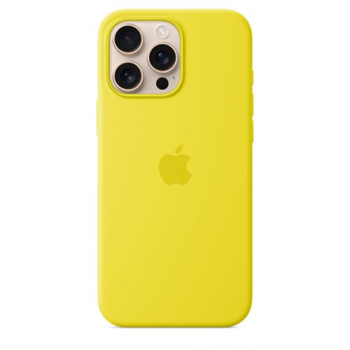 Apple iPhone 16 Pro Max Silicone Case with MagSafe - Star Fruit (Seasonal)